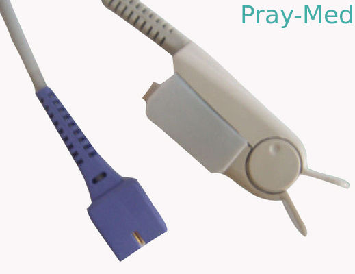 OXI 9Pin คลิปนิ้วผู้ใหญ่เซ็นเซอร์ Spo2 แบบใช้ซ้ำได้พร้อม 0.9 ม. N595 N600