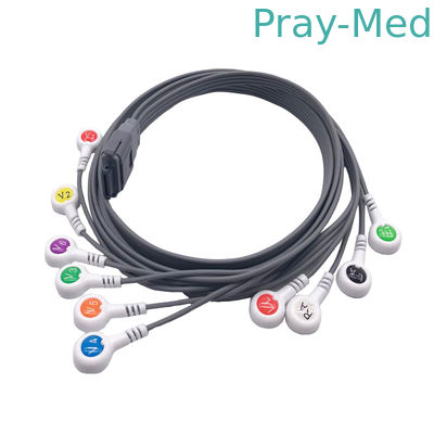 เครื่องมือชีวการแพทย์ BI Ecg Holter Cable สำหรับ GE Edan Nihon Kohden