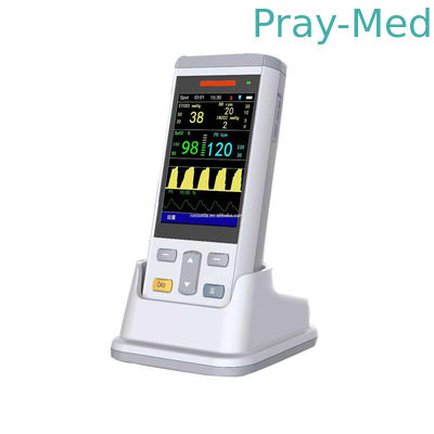จอภาพ Capnograph Etco2 สำหรับสัตวแพทย์แบบพกพา 254BPM