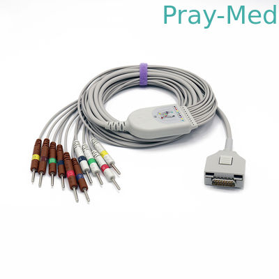 Fukuda Denshi สาย EKG ME Cardisuny KP-500 KP-500D ECG Wire
