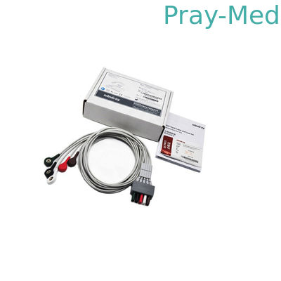AHA IEC Mindray ECG นำ Derivaciones 0.9m Twin Pin 001-03-43145