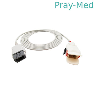 คลิปหนีบนิ้วสำหรับผู้ใหญ่ Datex Ohmeda TruSat SpO2 Probe OXY-F4-MC 9 Pin