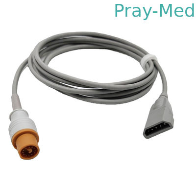 สายเคเบิล Fukuda Denshi IBP ที่ใช้ร่วมกันได้ 3m 10ft 12 Pin Connector