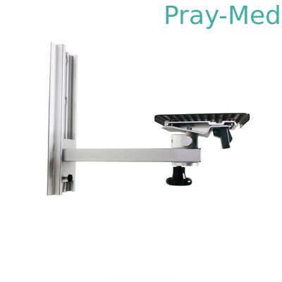 อุปกรณ์ช่วยหายใจอลูมิเนียมอัลลอยด์ Medical Monitor Bracket Adjustable Pivot Arm