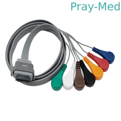 เครื่องมือชีวการแพทย์ Bi9800/9000 7 สายนำ BI Ecg Holter TPU Jacket