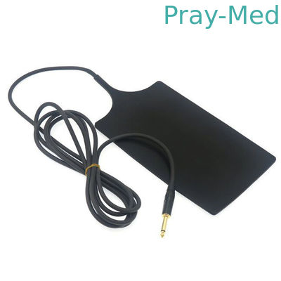 6.3mm Plug Electrode Plate อุปกรณ์เสริมอุปกรณ์ผ่าตัดไฟฟ้า