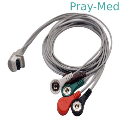 3 Channel 5 Lead Ecg Cable Mortara H3 + บันทึกย่อ Holter นิยามใหม่ที่ใช้