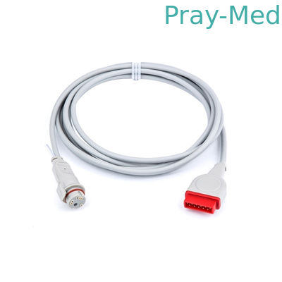 เครื่องรับส่งสัญญาณ BDP IBP 11pin ของ GE เครื่องวัดความดันทางการแพทย์ของ BD 3 ม