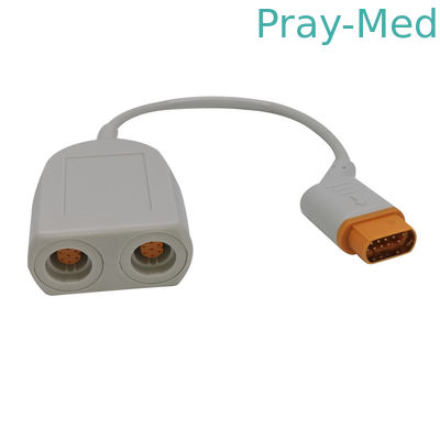 สายเคเบิ้ล Transducer ความดันโลหิตคู่ของ Siemens Drager, สายเคเบิลตัวนำกระแสไฟ IBP 16 ขา