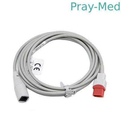 Spacelabs สายเคเบิลความดันโลหิต Invasive สาย IBP, สายต่อ ibp ไปยัง abbott 2.7m