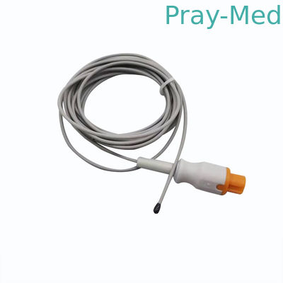 Rectal 0011 30 37382 2pin Medical Temperature Probe สำหรับ Edan Mindray