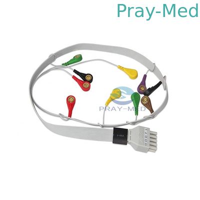 CONTEC Holter สาย ECG TLC5000 2.8 ม. 10 สายสำหรับ TLC5000 Dyniaic