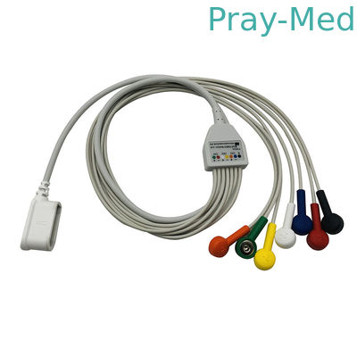 Ge Healthcare Recorder Seer 7 สายเคเบิลโฮลเตอร์ 1.1 ม. Snap Connector