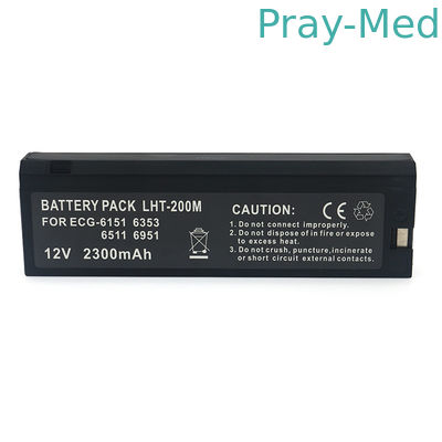ชุดแบตเตอรี่ตรวจสอบผู้ป่วย 12V 2300Mah สำหรับ Nihon Kohden ECG 750g Weight