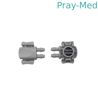 Welch Allyn Dual / Single Barb Nibp Hose Connectors พลาสติก PORT-1 / PORT-2