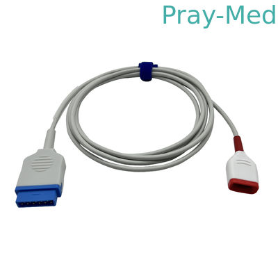 4085 GE RD Rainbow SET SpO2 สายเคเบิลอะแดปเตอร์ 11pin Dual Keyed GE Connector